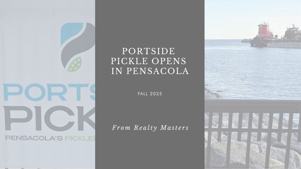 🎾 Portside Pickle: Pensacola’s Newest Pickleball & Waterfront Hotspot